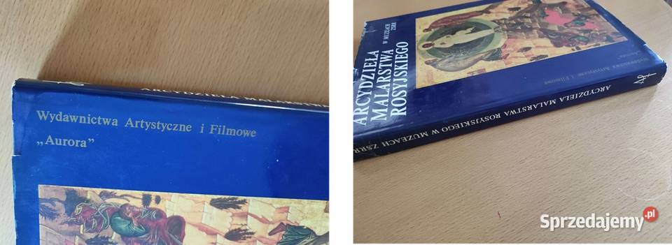 Arcydzieła malarstwa rosyjskiego w muzeach ZSRR Rok wydania 1989 świętokrzyskie Kielce sprzedam