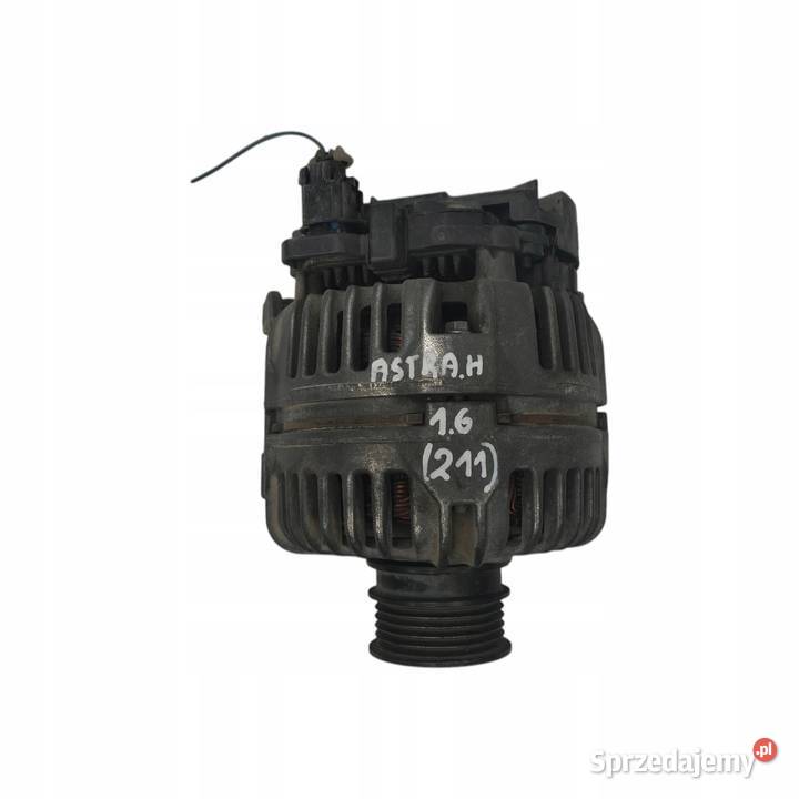 ALTERNATOR Opel Astra H Zafira B Meriva 16 16V Układ elektryczny silnika lubelskie Chełm