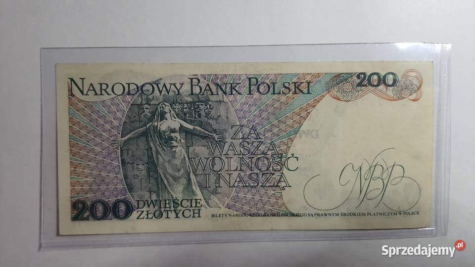 ULTRA RZADKOŚĆ 200 zlotych 1976 s AC Warszawa
