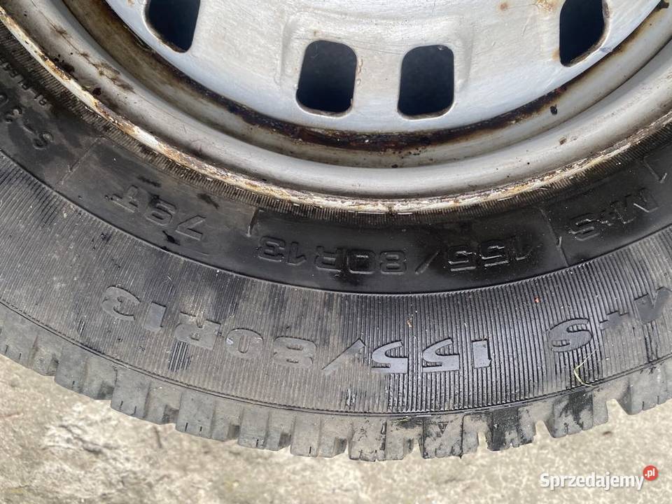 Koło opona felga zapas fiat Punto 4x98 15580R13