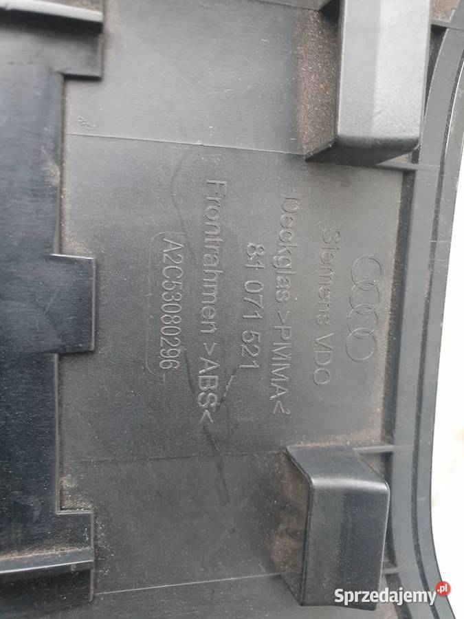 AUDI A3 LICZNIK ZEGARY A2C53080296 81071521 małopolskie Oświęcim