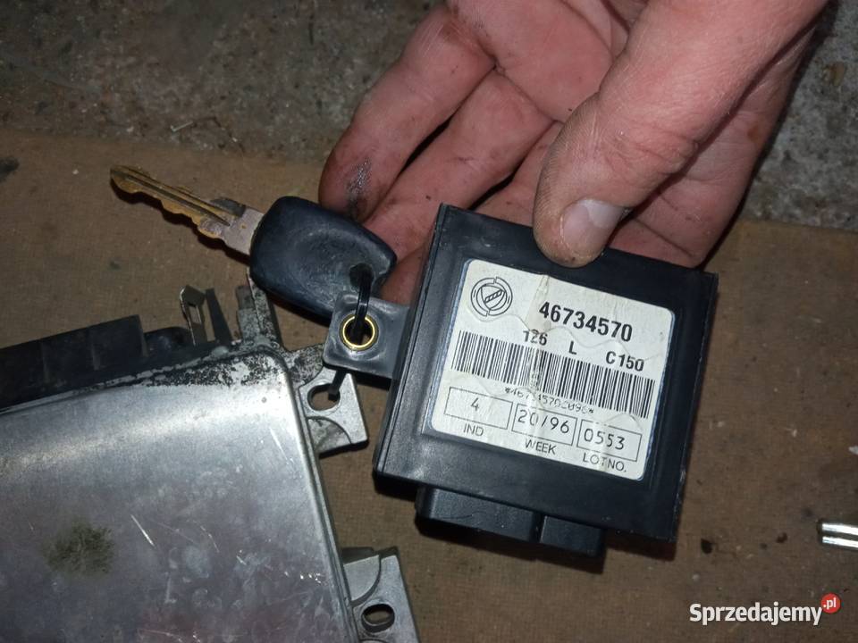 Fiat Punto Seicento 12 SPI komputer imo kluczyk Poznań