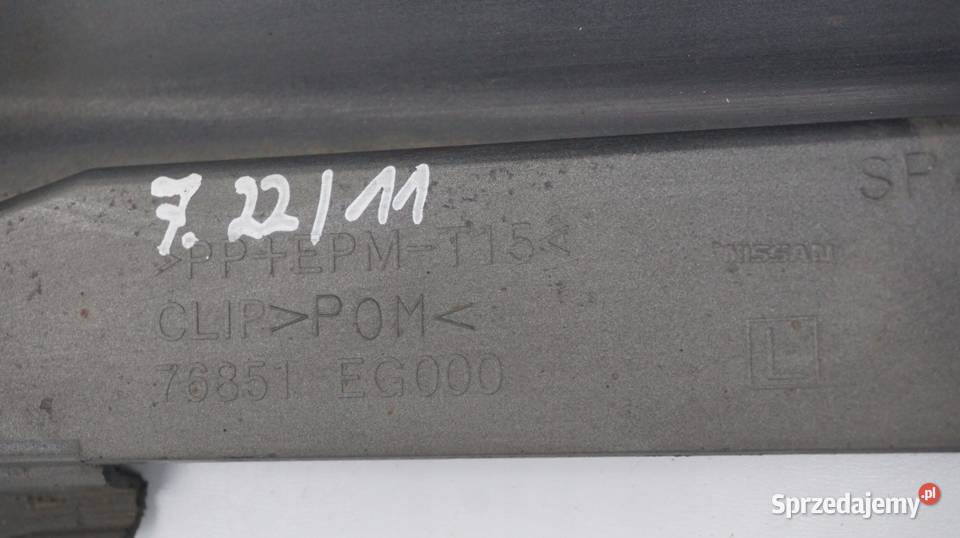 LISTWA PROGOWA LEWA PRÓG INFINITI M35 M45 Nowy Tomyśl