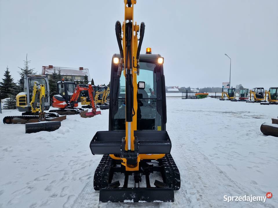 Minikoparka JCB 8018 CTS 2017r 1900mtg rozsuwane Ryżki