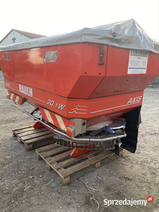 Rozsiewacz Kuhn Rauch Axis 301W Telimat Waga Kłodawa