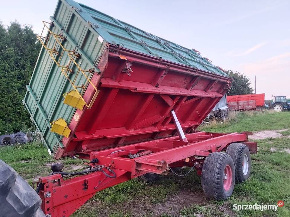 Przyczepa wywrotka tandem Praestbro T 105 prod kujawsko-pomorskie