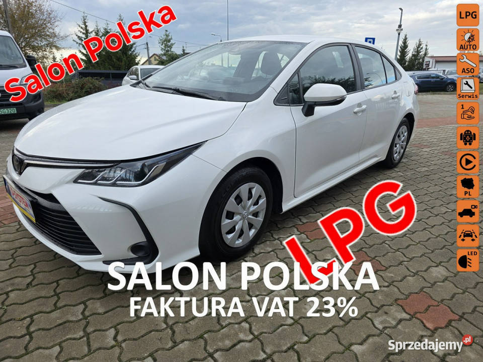 Toyota Corolla 2021 LPG Salon Polska 1Właściciel kurtyny powietrzne