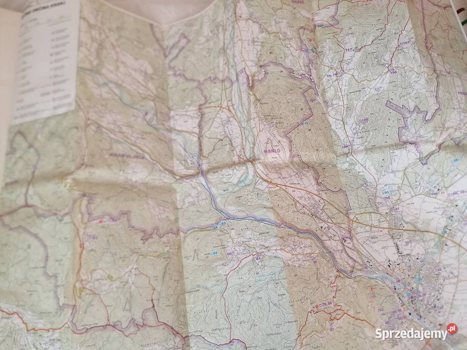 Mapaplan miasta Kranj Słowenia w skali 130 000 łódzkie Łódź