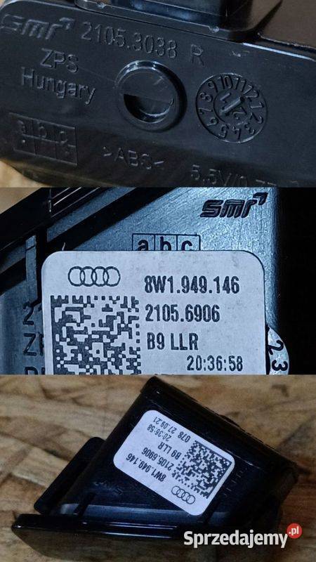 AUDI A4 B9 17 CZUJNIK ASYSTENT ZMIANY PASA