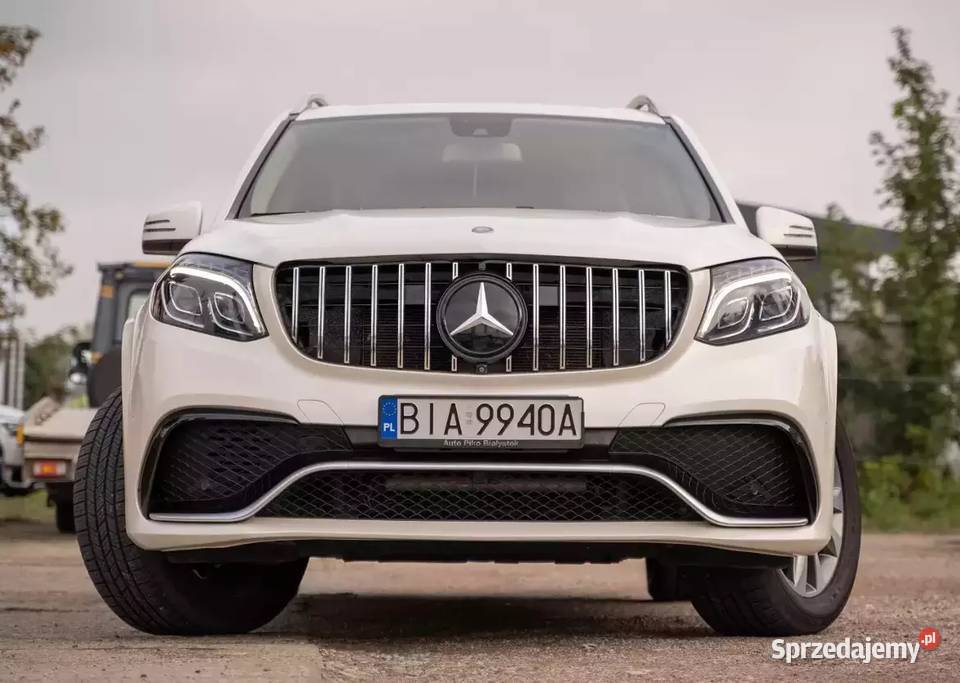 MERCEDESBENZ GL450 z pakietem GLS AMG czujnik martwego pola Grabówka