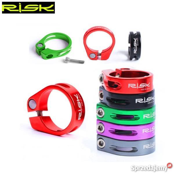 Obejma zacisk RISK aluminium 2 kolory 349mm Części i akcesoria Dęblin