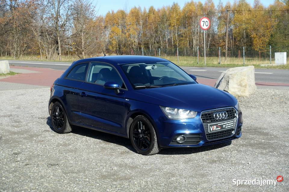 Audi A1 16TDI 105 SLine Bez korozji Wymieniony granatowy A1 Buczkowice
