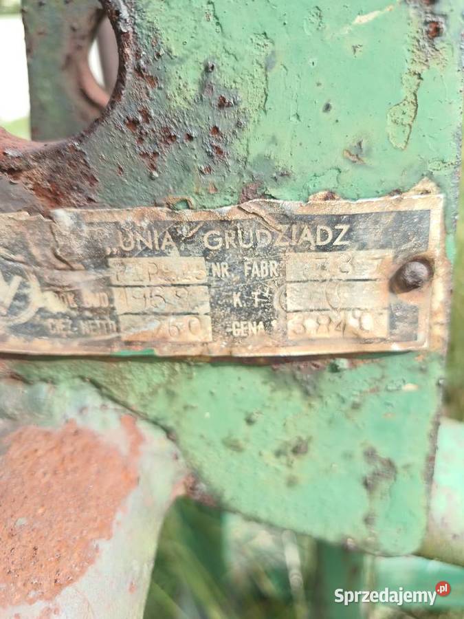 Pług 5 skibowy podorywkowy nieuszkodzony Międzyrzecze