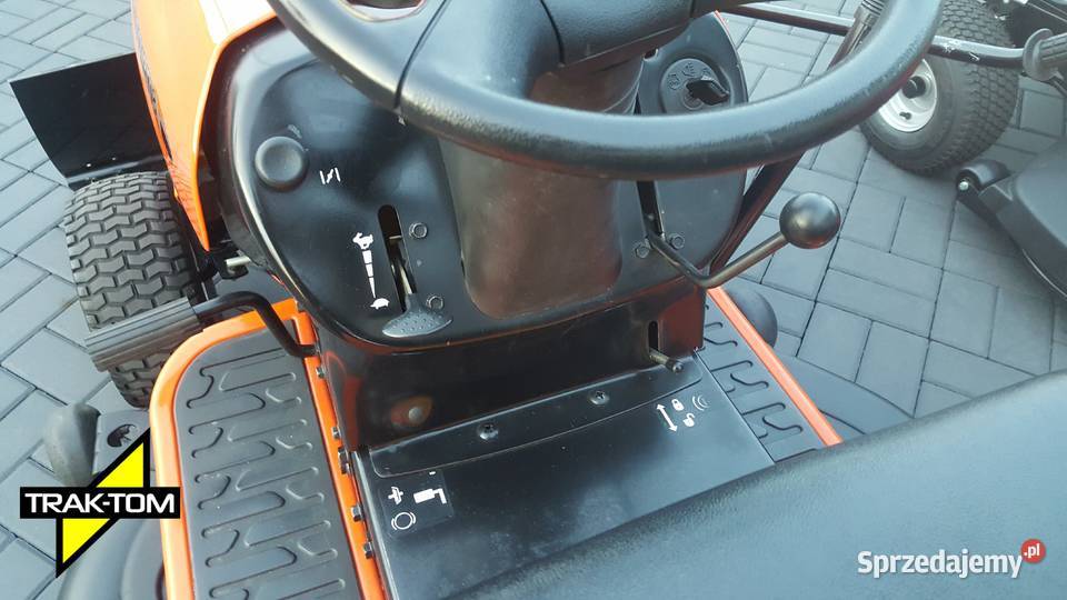 Traktorek Husqvarna CTH180 pług automat idealny śląskie Poczesna