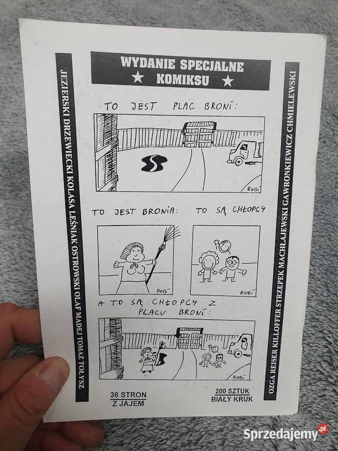Wypierd fanzin magazyn komiksowy zestaw 5
