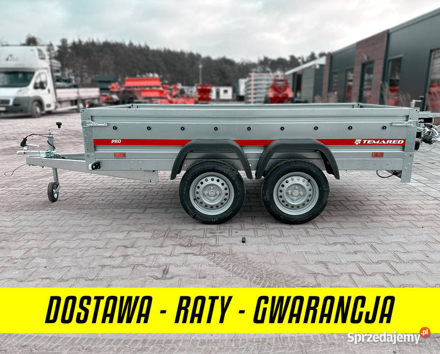 Przyczepka Samochodowa Temared PRO 26122 522kg zachodniopomorskie Szczecin sprzedam