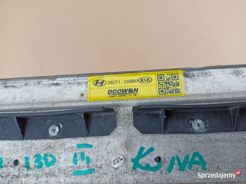 HYUNDAI I30 KONA CHŁODNICA POWIETRZA INTERCOOLER Bieleń