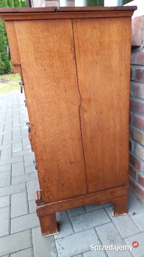 Komoda drewniana rustykalna Bufet Kredens Szafka zachodniopomorskie Gawroniec