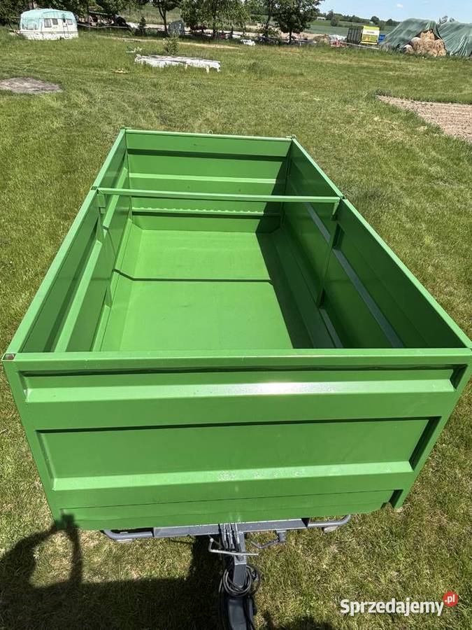 Przyczepa tandem burtowy Kidaman LBC 80 BT Branica Suchowolska