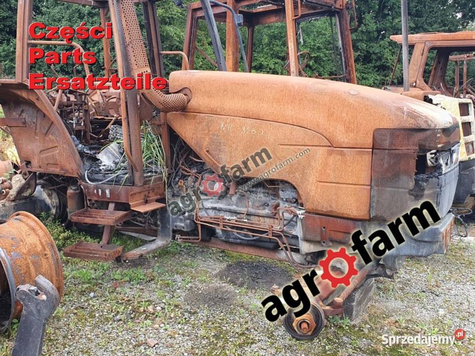Holland 8260 części skrzynia biegów silnik Byków sprzedam