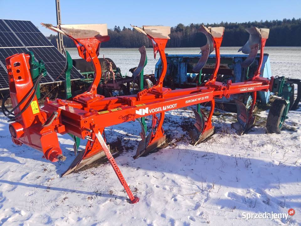 Pług obrotowy 4skiby VARIO 31 Vogel Noot SS 970 Vogel & Noot Wieluń