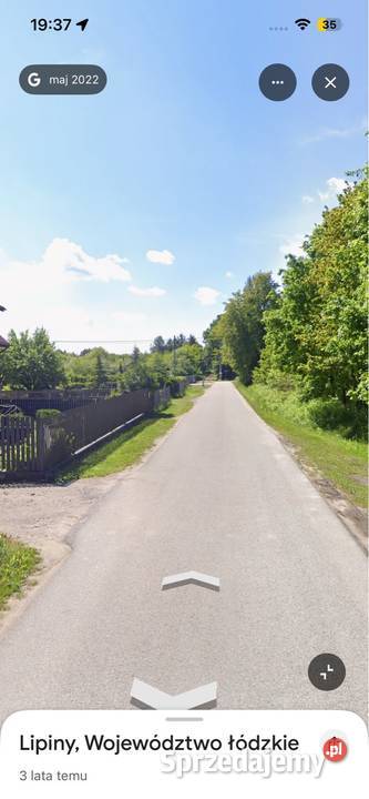 Działka z budynkami A1 25m Teolin