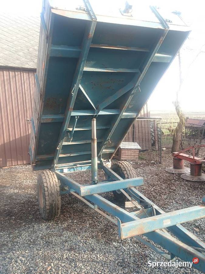 Przyczepa wywrotka lubelskie Mościska-Kolonia sprzedam