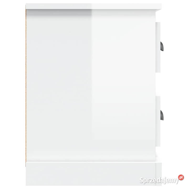 Szafka pod TV wysoki połysk biała 102x355x475 Warszawa