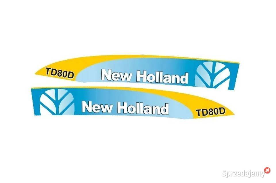 Naklejki oklejenie naklejka HOLLAND TD80D