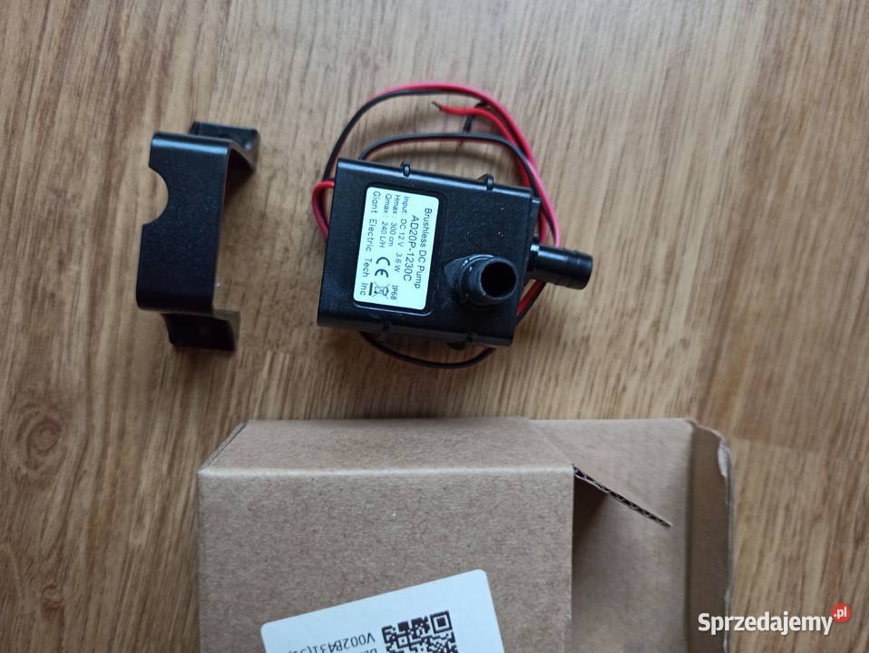 Ultra cicha bezszczotkowa pompa wody 12V 240LH Białystok sprzedam