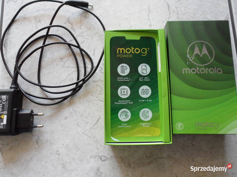 telefon android Motorola Moto G7 Power 464 GB Wałcz