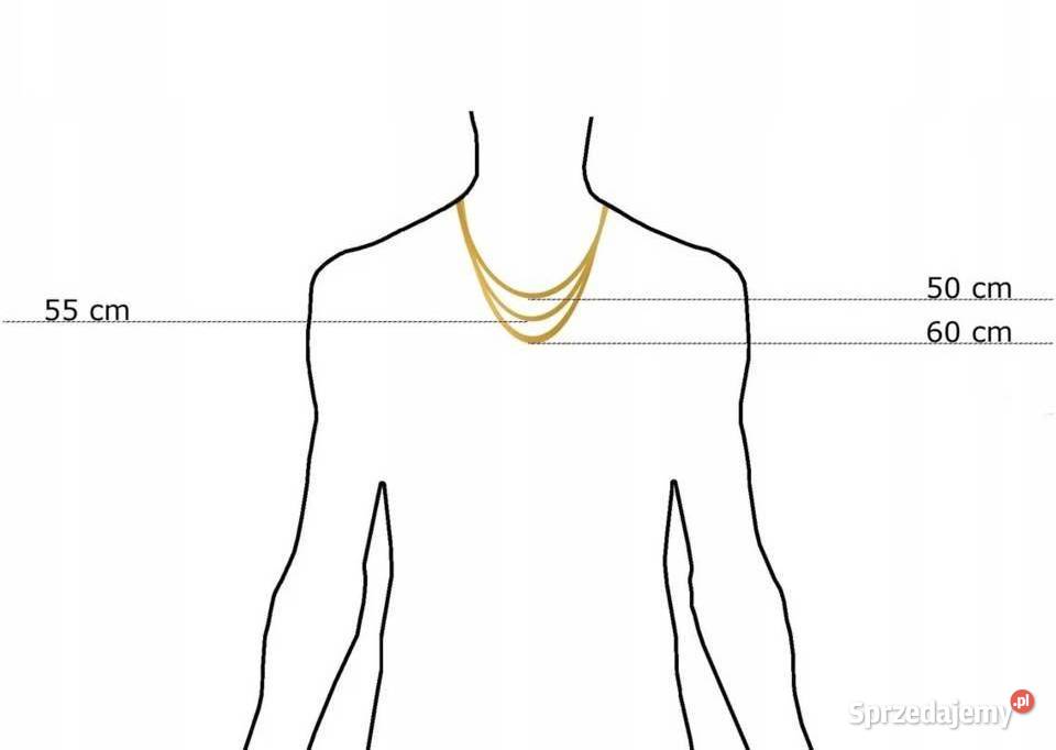 Złoty łancuszek GUCCI NOWY Próba 585