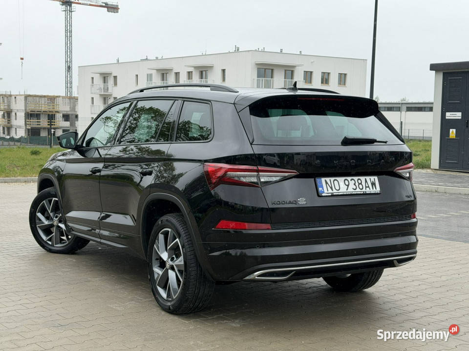 koda Kodiaq 20 TDI 200 SPORTLINE 4X4 7 Osobowa elektrochrom. lusterka boczne Mrągowo