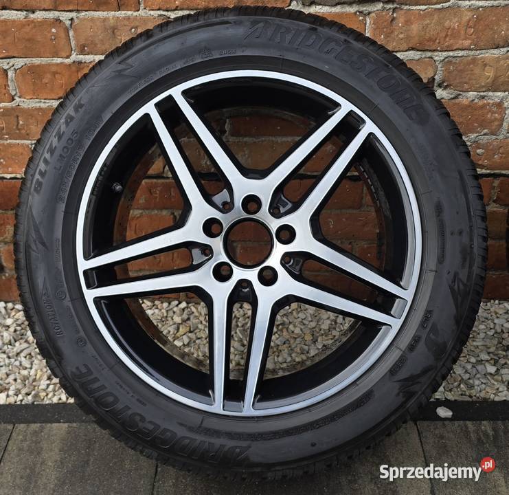Koła zimowe opony 24550R18 felgi Mercedes AMG łódzkie Wolbórz