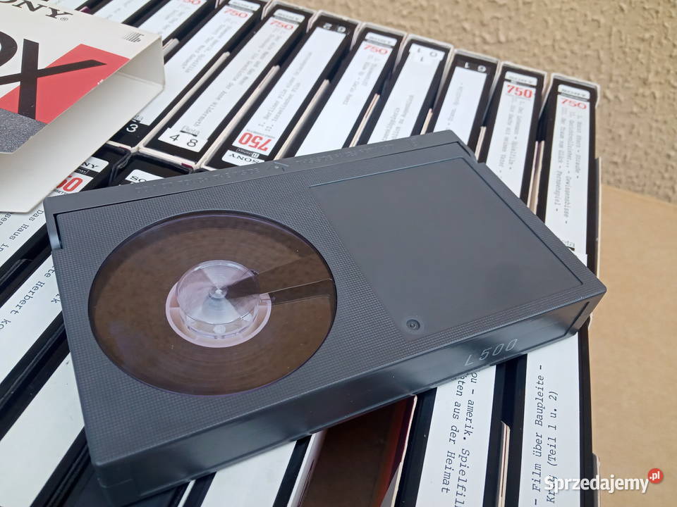 KASETY SONY Dynamicron L750 Betamax 22 Poznań