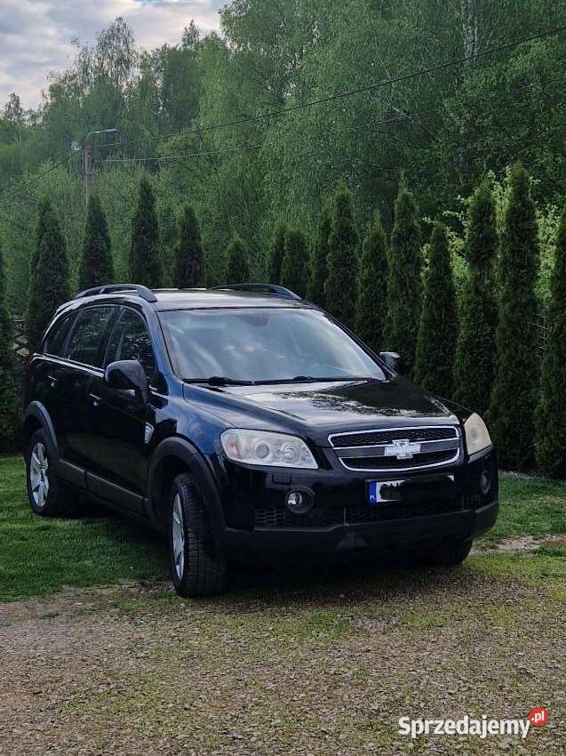 Chevrolet Captiva 20 D 2007 r 7 osobowy 4x4 manualna Częstochowa sprzedam