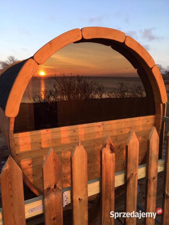 SAUNA BECZKA ogrodowa fińska 2m z piecem Płock