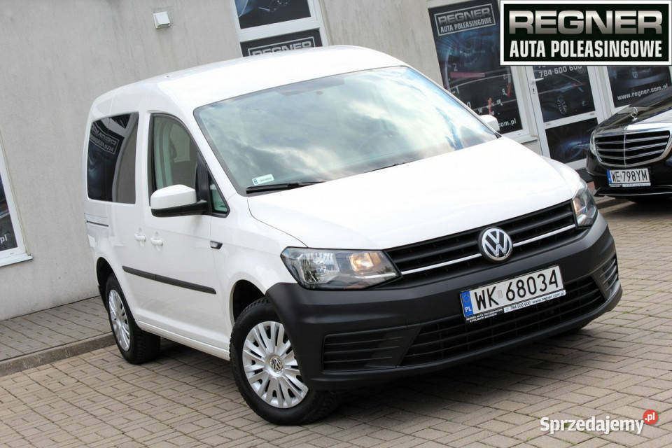 Volkswagen Caddy FV23% SalonPL 2.0TDI SCR 1WŁ Parktronic Tempomat Gwarancj…