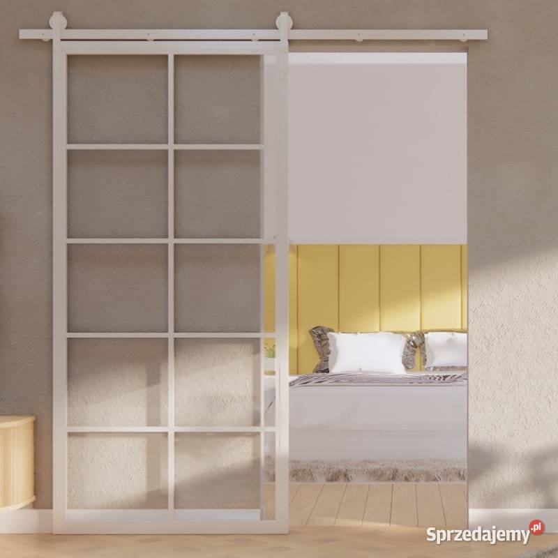 Drzwi przesuwne szklane loftowe TIVOLI 90x210 Chmielnik