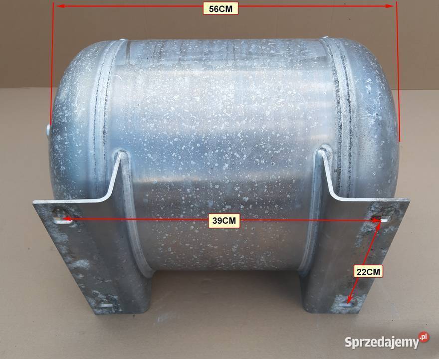 ZBIORNIK POWIETRZA 60L ALUMINIOWY Bieleń