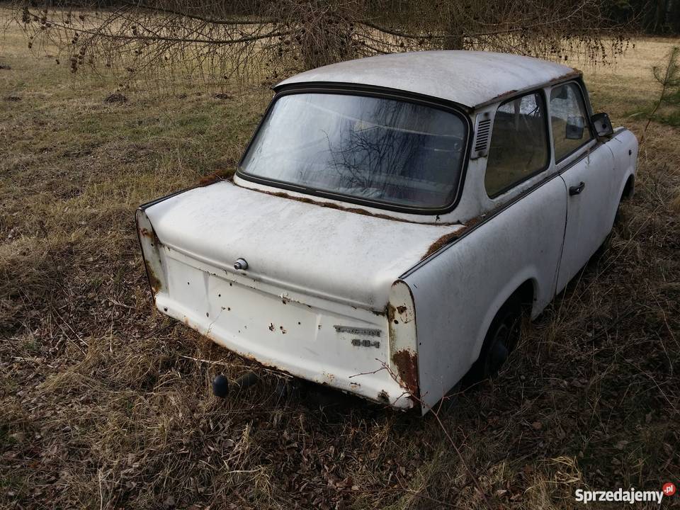 Trabant 601 sama karoseria na kołach Rok produkcji 1910 Boginia