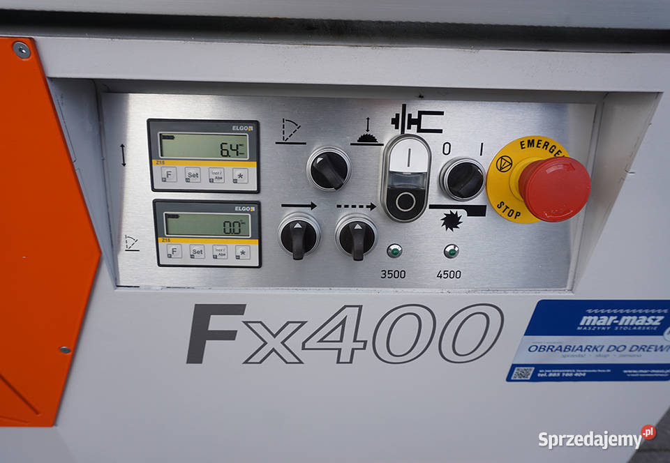 Piła formatowa REMA Fx400 2osie 6kW 1300MarMasz pomorskie