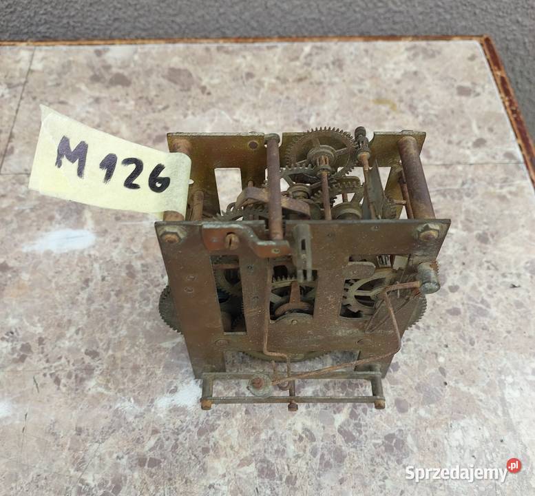M126 Mechanizm starego zegara ściennego FMS Tczew