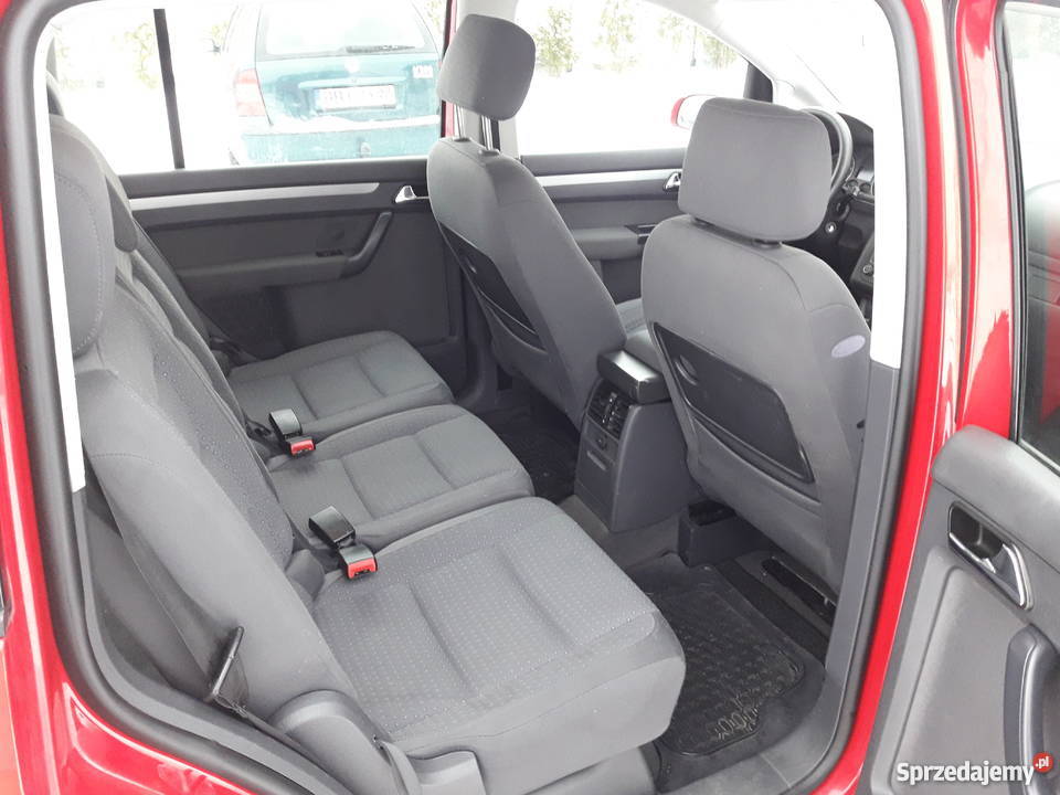 VW Touran BENZYNA 16 MPI 102 7 OSOBOWY Touran Łubin Kościelny
