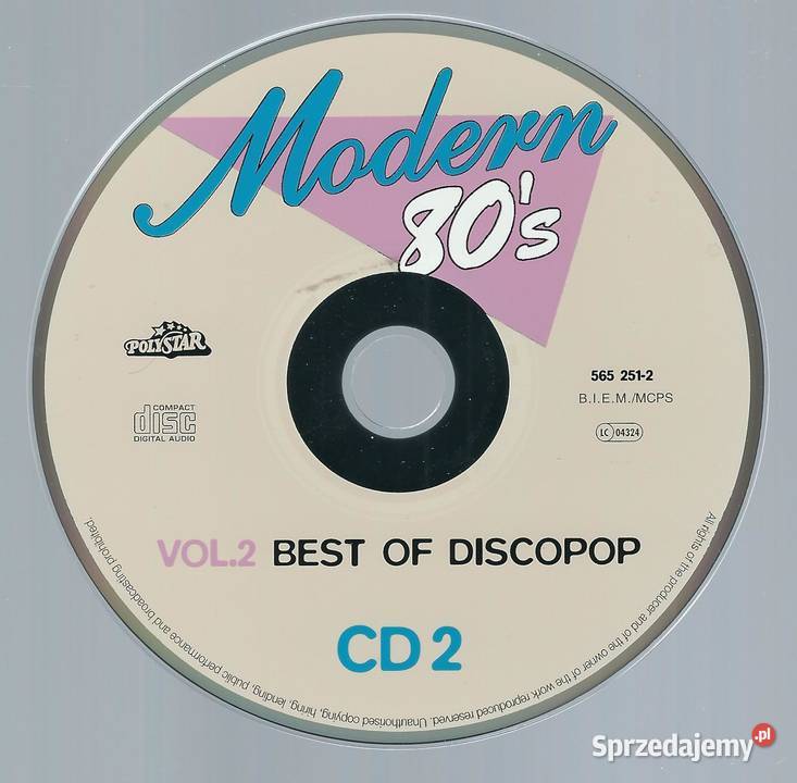 2 CD Modern 80s The Best Of Discopop Vol 2 1999 Brwinów
