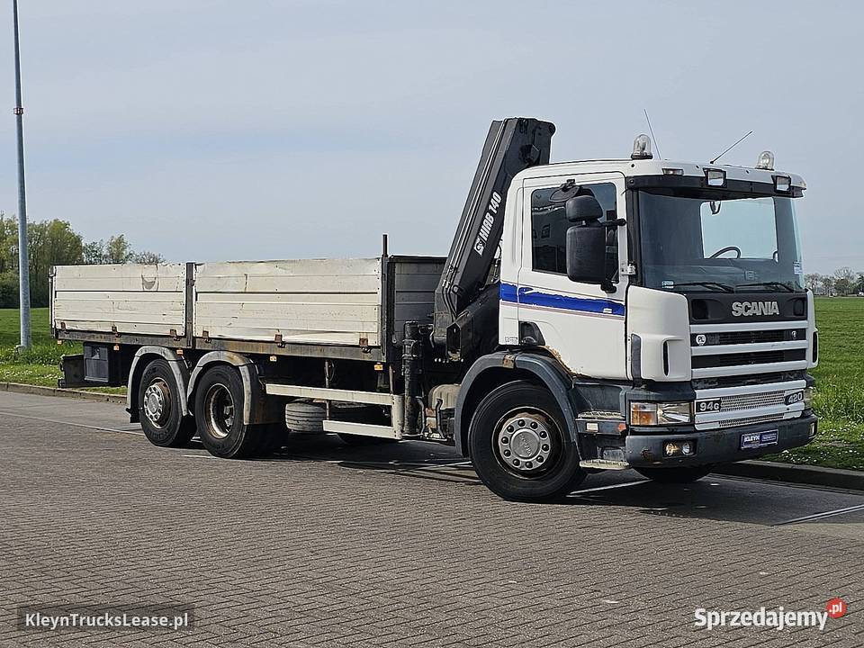 Scania P94260 6X2 HIAB CRANE skrzyniowy 1998