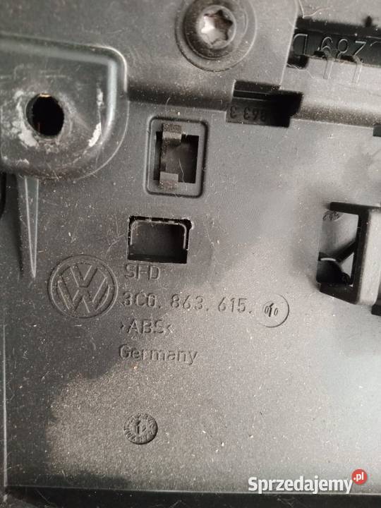 Kratka panel nawiewu tył VW Passat B6 3C0863615 Przystajń