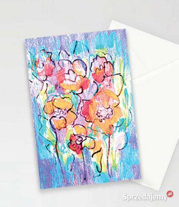 fajne kartki ładne zaproszenia podziękowania wielokolorowy Warszawa