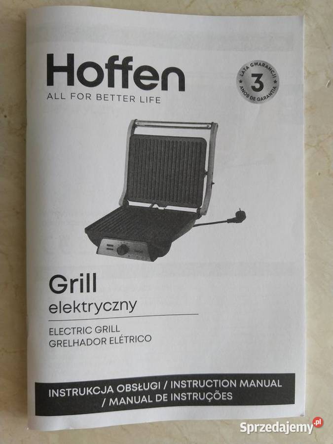 NAJTANIEJ Grill Kontaktowy Elektryczny 2000W Zabrze sprzedam