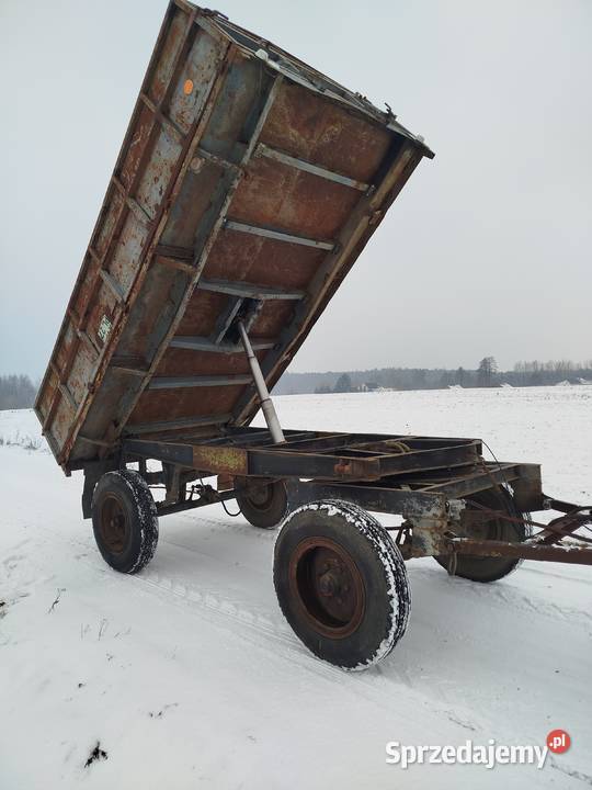 Przyczepa wywrotka d47 d55 d732 hl thk Avant Przyczepy rolnicze Sieradz sprzedam